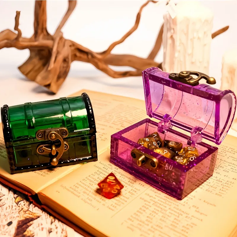 

Crystal Resin Drop Glue Storage Jewelry Box Mold, Small And Cute Storage Box Silicone Mold, Unique Home Decoration Gift
