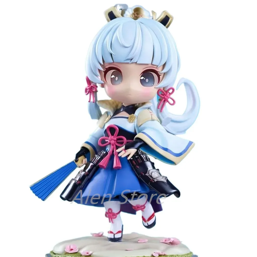 

16cm Genshin Impact Figure Kamisato Ayaka Q Version Hentai Anime Figure PVC Model Toys Hot Girl Collection Game Children Gifts