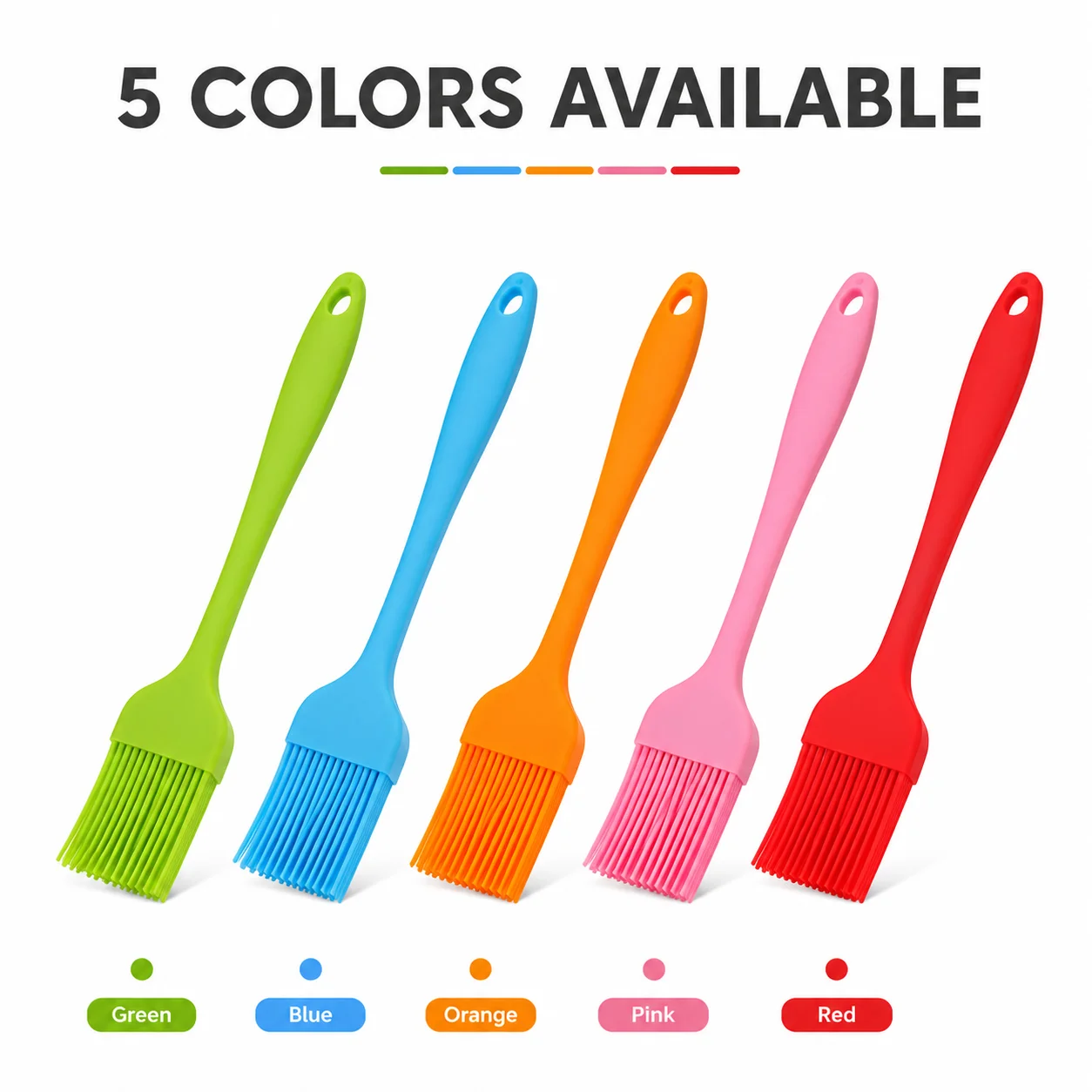 فرشاة سيليكون مقاومة للحرارة و - مراجعة Pastry Brush Silicone وسعره