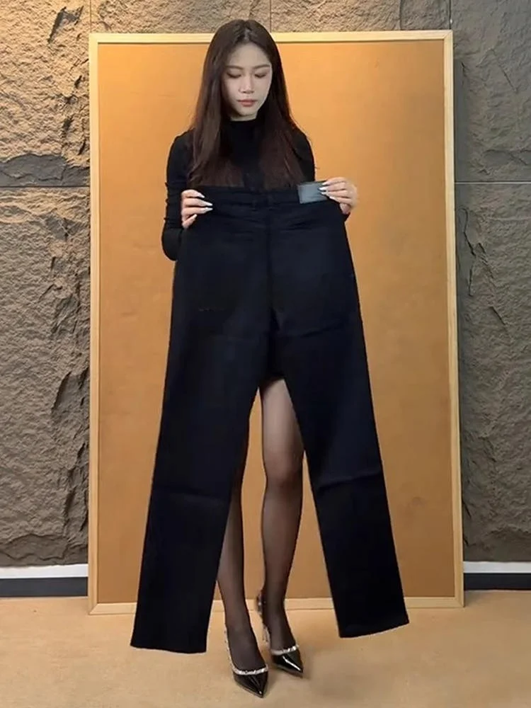 

Американские джинсы Bla в стиле ретро, мужские свободные прямые брюки с ножом, весенние модные брендовые джинсы, молодежные прямые трубки