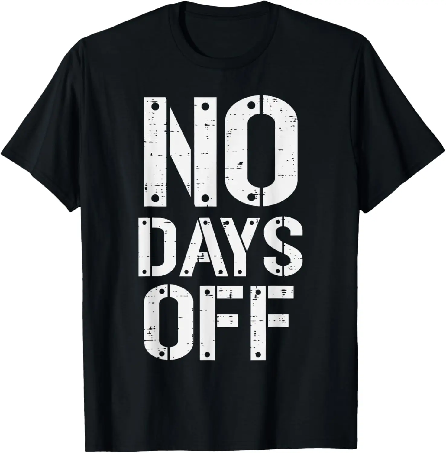 

Тренировки в тренажерном зале No Days Off Фитнес-тренировки Мотивация Мужчины Женщины Футболка