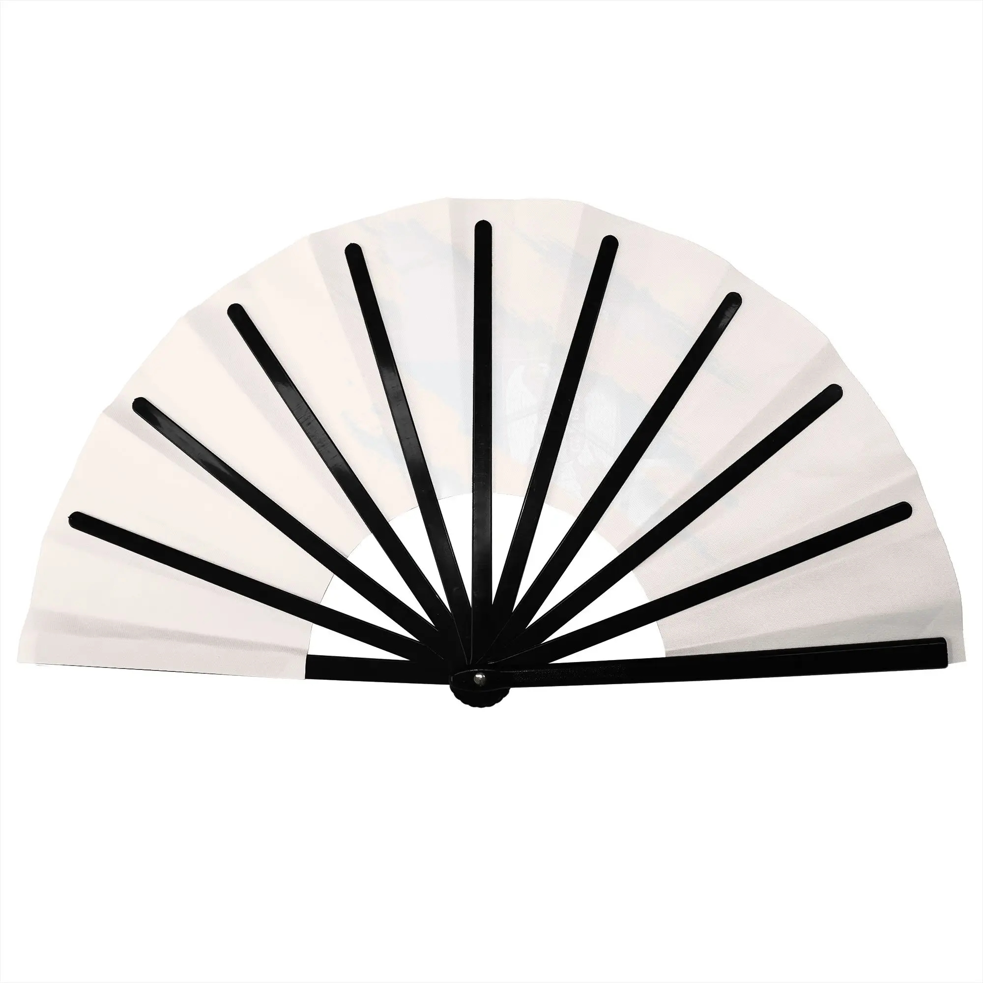 Serbia Flag Traditional Folding Fan Chinese Style Serbian Proud High-Quality Fans Gift Classic Decorative Hand Fan