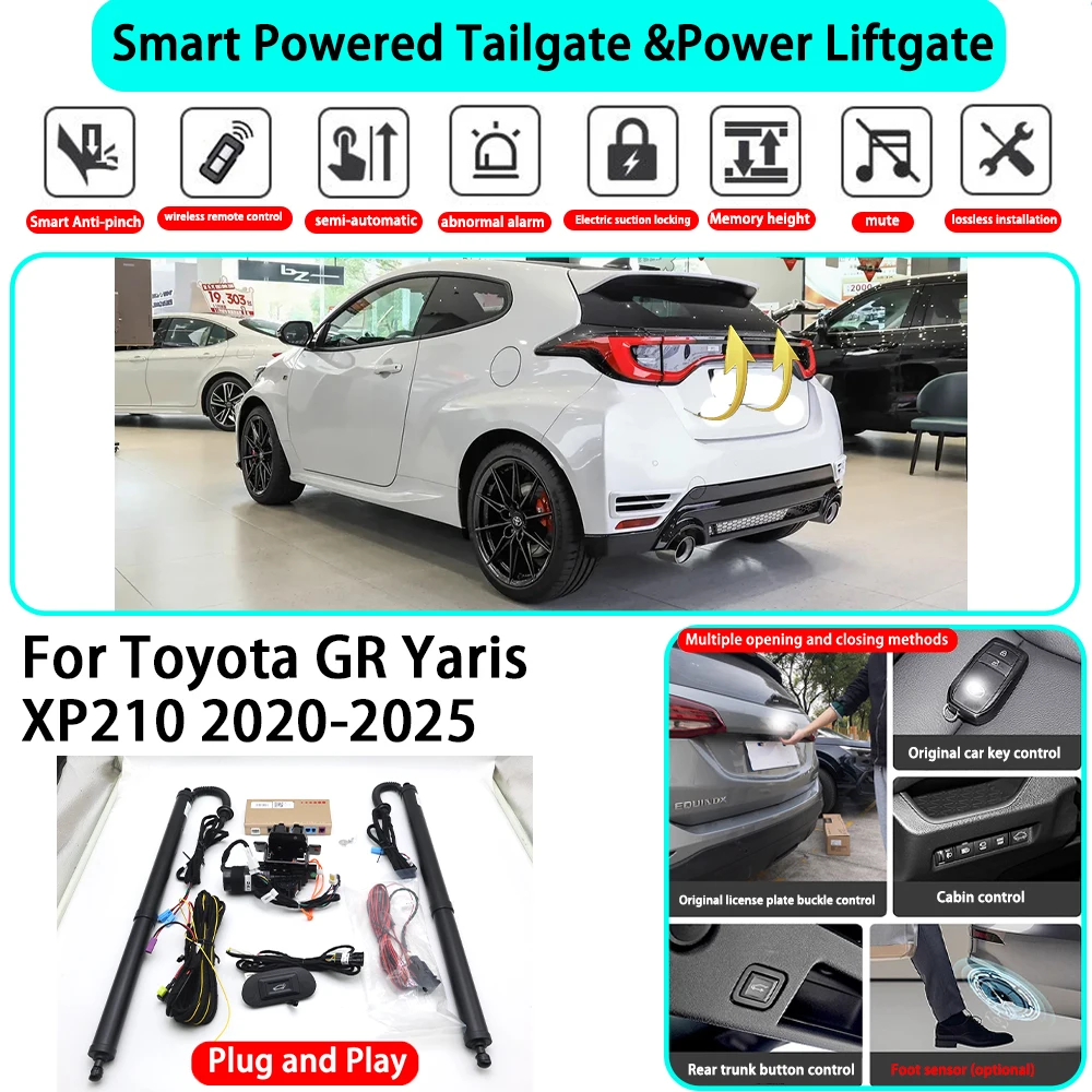 

for Toyota GR Yaris XP210 2020-2025 OEM Smart Automatic Powered Tailgate Electric Power Tailgate Lift Kit Key Close ﻿