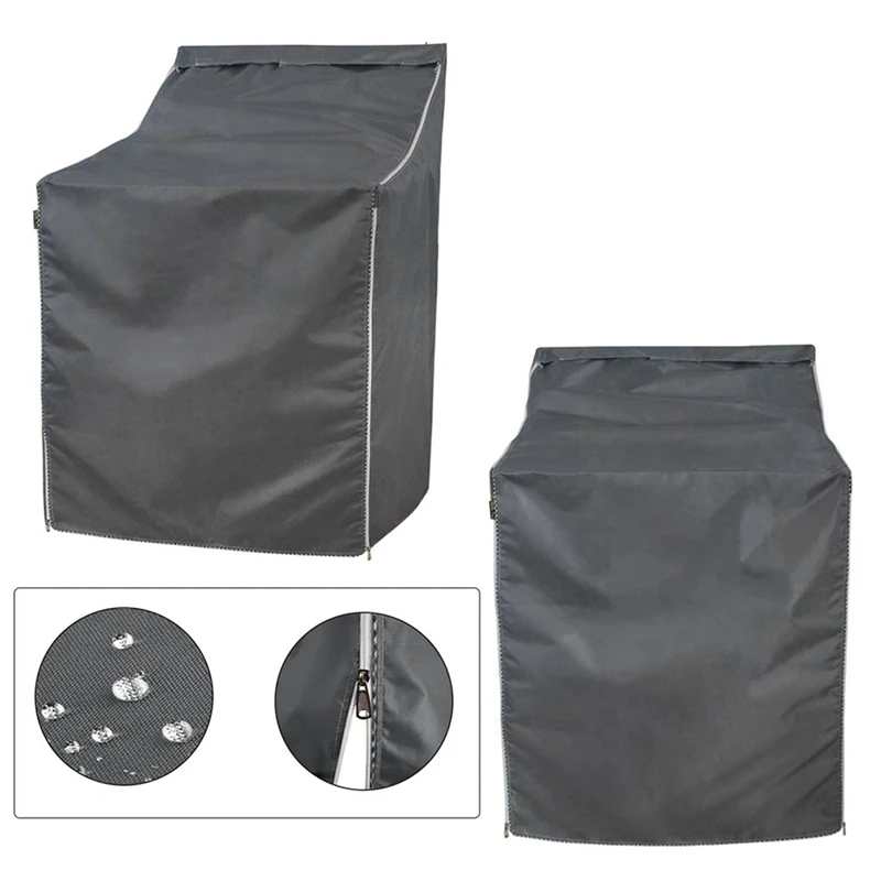 Washing Machine Cover For Top Load Machine,Washers Dryers Cover With Zipper Thickened Fabric
