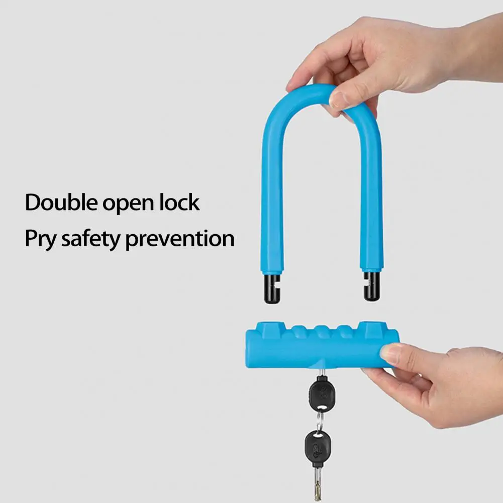 

Bicycle Lock 1 Set Useful High Strength Thick Road Bike Safety Lock Portable Padlock Bike Supplies