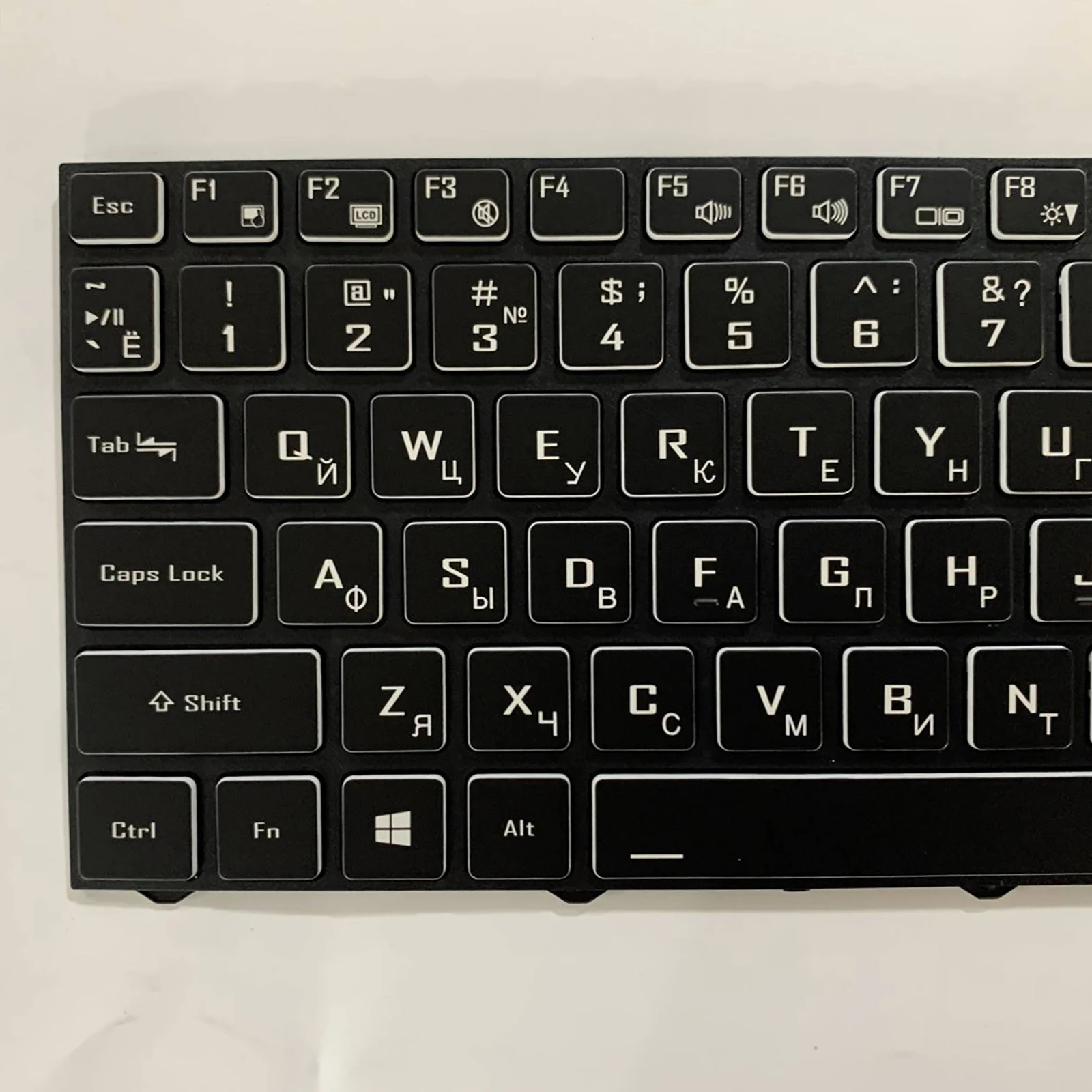US RU Laptop Keyboard for HASEE ZX8 TX6 Z7-CT5NA/7NA/7GS GX9 GX8 TX9 CT7DK Z10-CU7PF CVM18H93US9430 6-80-N15Z0-01D-1 1924006769M