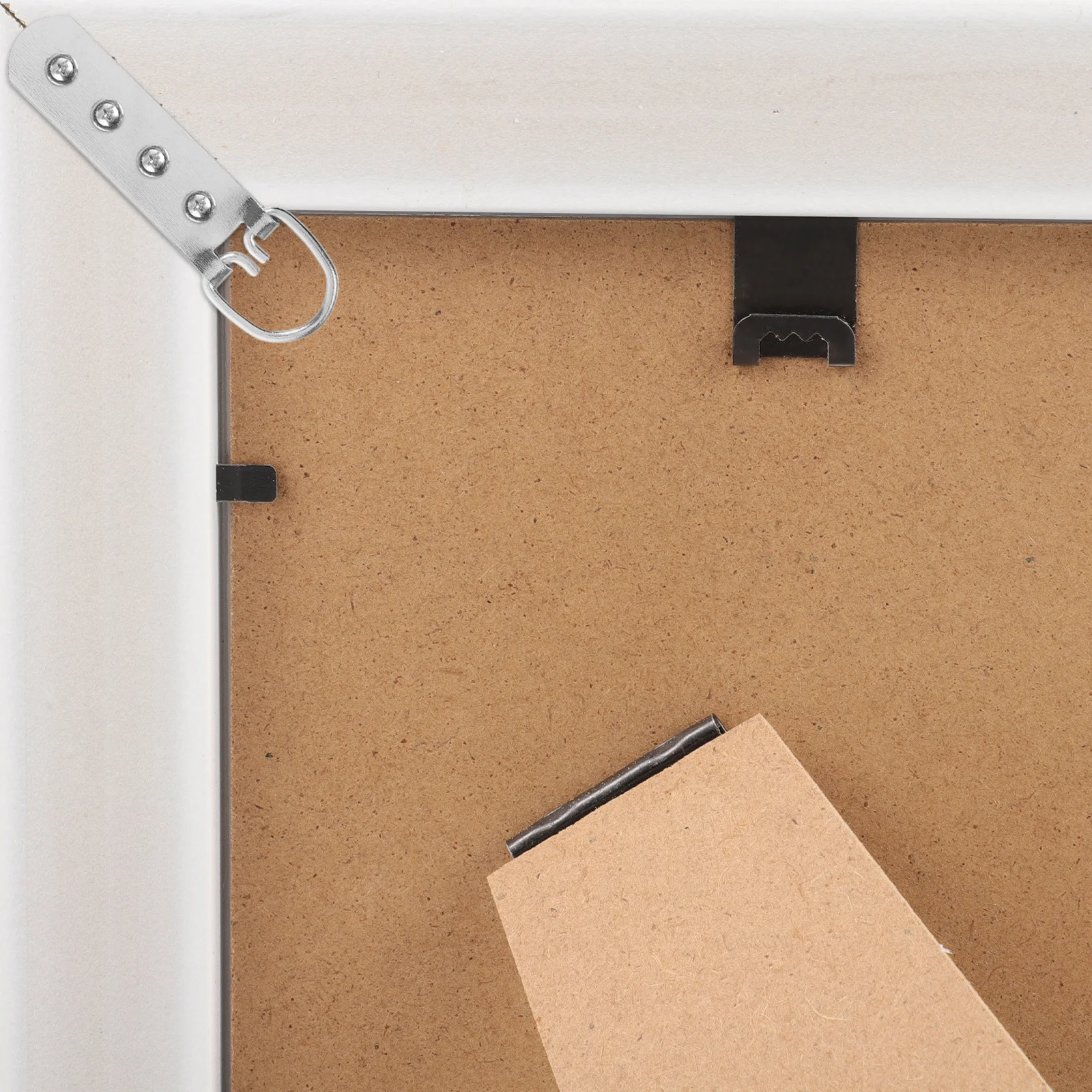 8 قطعة إطار الصورة معلقة الأجهزة D-حلقة مسامير العيينة المعدنية مسامير للخشب البلاستيك إطارات معدنية الثقيلة صورة الشماعات