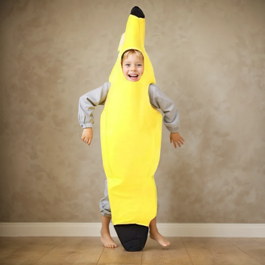 Banana cosplay Halloween Christmas  Costumes Performance Costume Fruit Banana Costume Performance  Costume Spooky Costumes