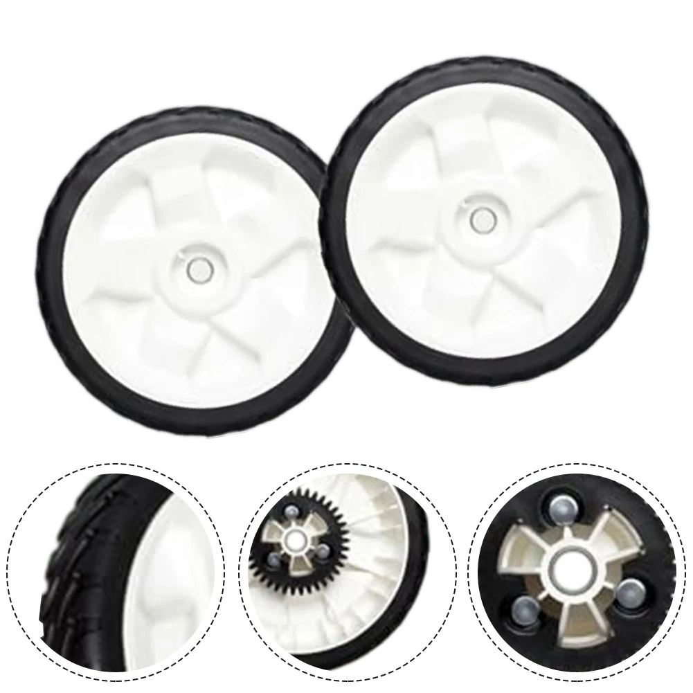 Replacement Bearings And Pulleys Set For 8" Lawnmower Wheels Compatible With For Toro OEM 115-4695 138-3216 And 115-4668