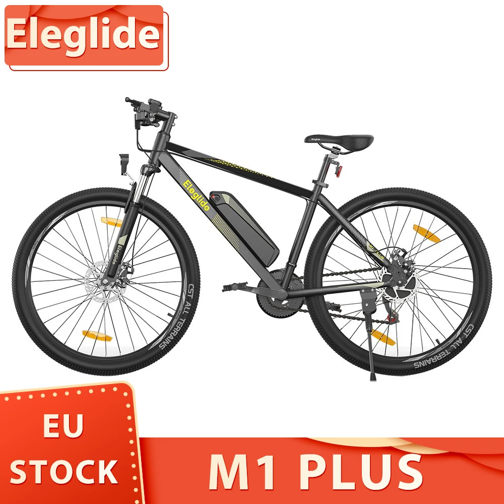 Eleglide M1 PLUS 29 inch Electric Bike 36V 12.5Ah Battery 250W Brushless Motor 25Km/h Max Speed 100KM Top Range MTB Moped Bike