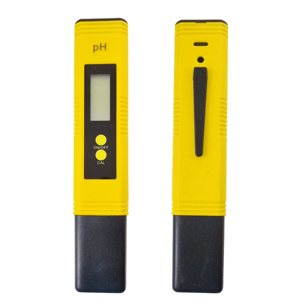Digital LCD PH Meter ปากกาของเครื่องทดสอบความแม่นยํา 0.1 Aquarium Pool น้ําไวน์ปัสสาวะการสอบเทียบอัตโนมัติ pH ค่า 0.00-14.00