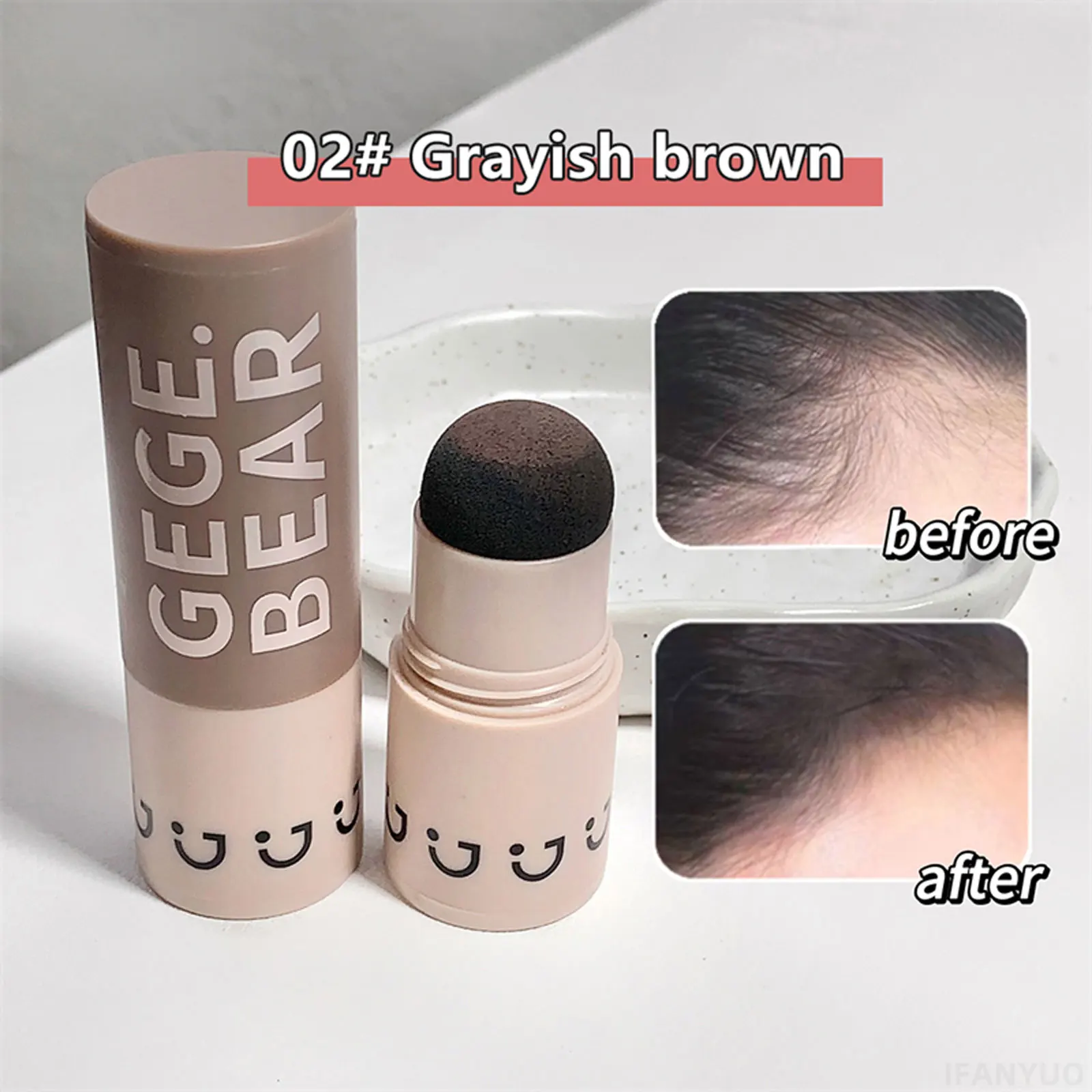 Hairline Powder Hair Root Cover Up Waterproof Instant Modified Repair Hair Shadow Powder Long Lasting Makeup Hair Concealer image 4