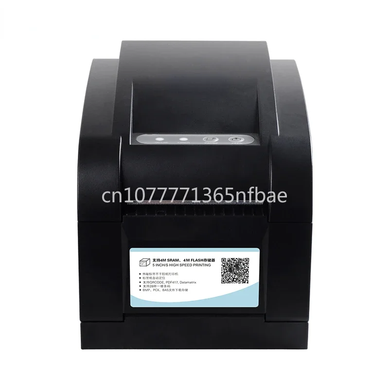 80Mm Printer Xp-350b 3 Inch Naam Label Sticker Thermische Barcode Printer Etiket Machine
