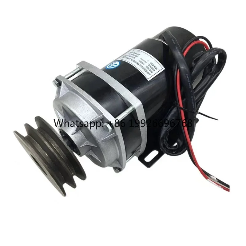 

48V 450W/600W/650W MY1020ZXF Dual Pulley Brushed Permanent Magnet Metal DC Motor High Torque Waterproof Smart Home Conveyor Home
