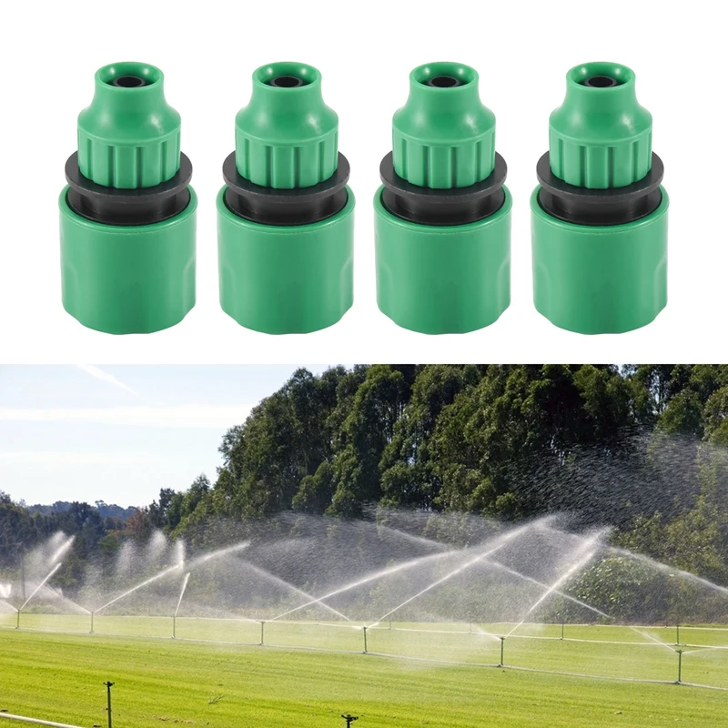 ABUL-Raccordo per connettore per rubinetto adattatore unidirezionale per tubo flessibile da giardino per irrigazione, confezione da 4