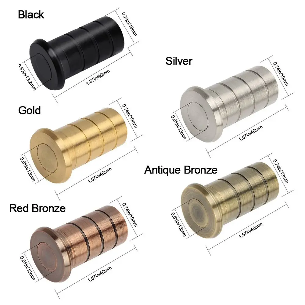 Odporna na kurz ukryta osłona rygla drzwi mosiądz miedź odporna na piasek osłona zatrzasku niewidoczne urządzenie zabezpieczające zatrzask drzwi sprzęt domowy