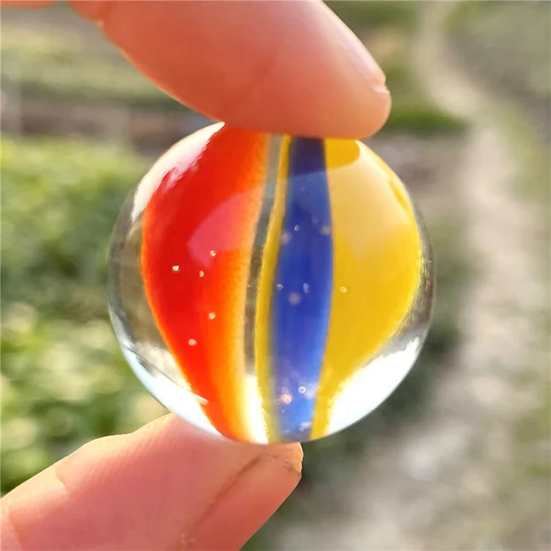 40-100Pcs 14mm 16mm 19mm 25mm Glass Marbles for Children's Arcade Machines Colorful Solid Glass Balls Aquarium Decoration Balls