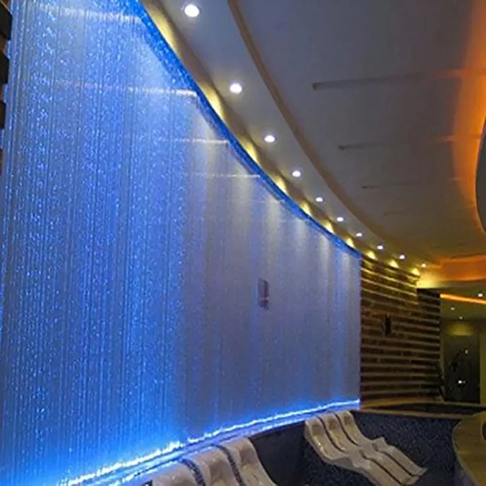 16 واط RGBW الذكية Led الألياف البصرية ضوء السماء المرصعة بالنجوم مع WIFI APP التحكم عن بعد مقاوم للماء الألياف البصرية الستار الخفيفة