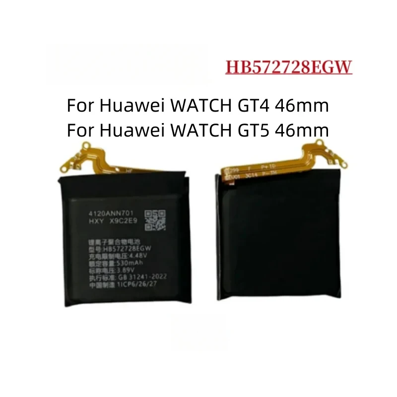 

HB 572728 EGW battery For Huawei WATCH GT4/5 46mm sports intelligent PNX-B19 battery with tools