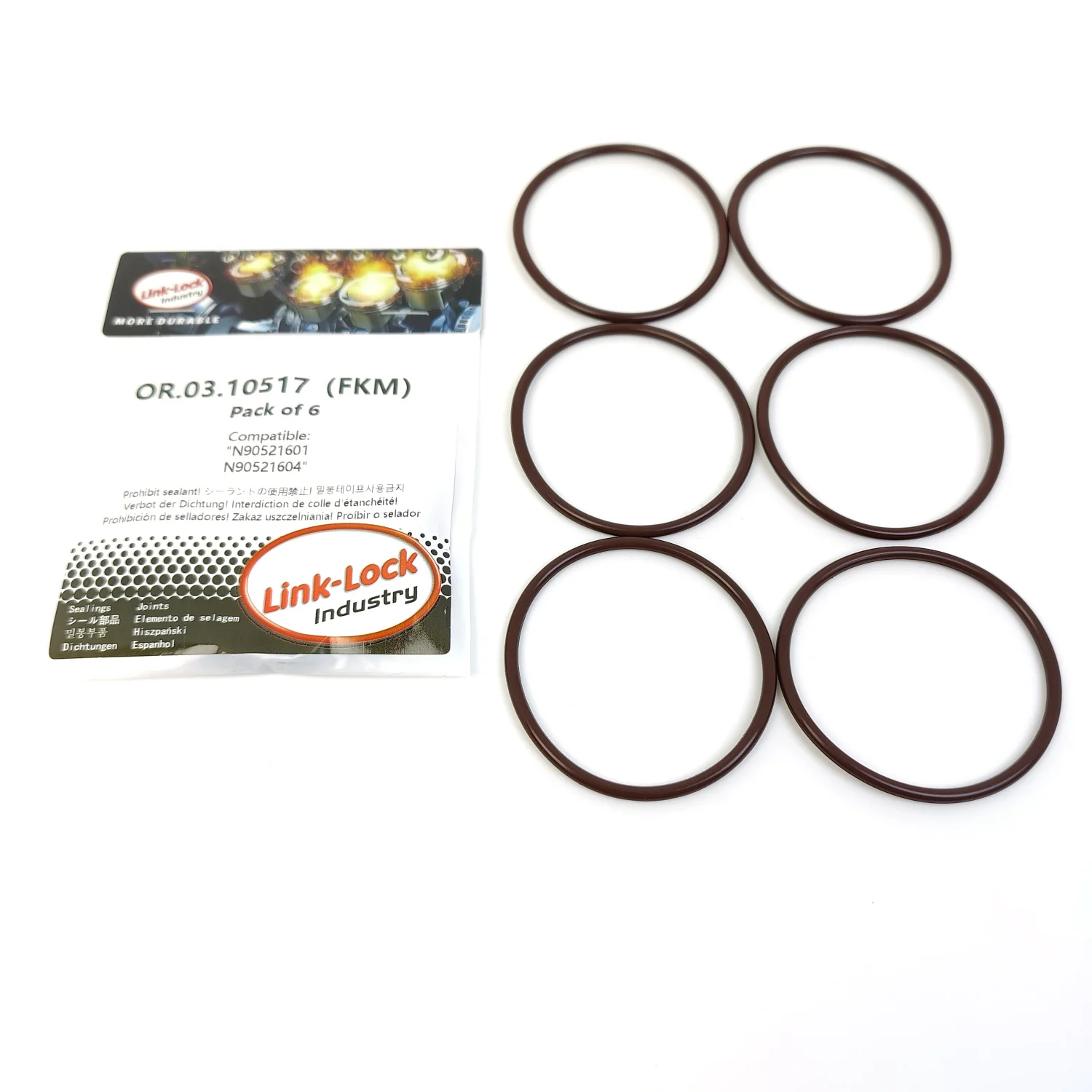 LINK-LOCK 6PCS OR.0…