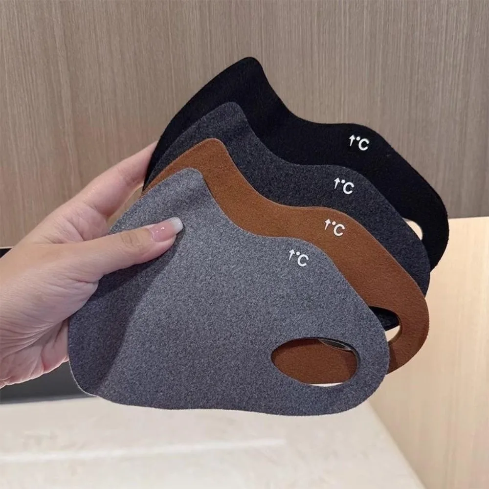 新しい Dralon 暖かいマスク洗える通気性フェイスベール防塵フェイスマスク屋外スキー、サイクリング