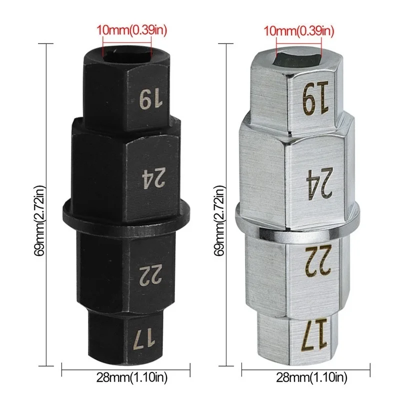 4-in-1 Heavy-Duty 3/8