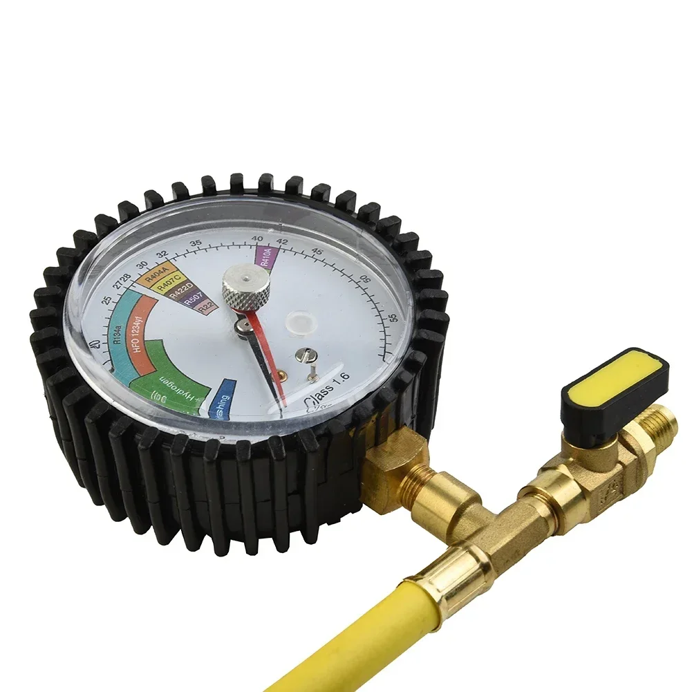 1Pc Pressure Gauge Accurate Air Conditioners Air Conditioning Automobiles Nitrogen Pressure Refrigeration Reliable