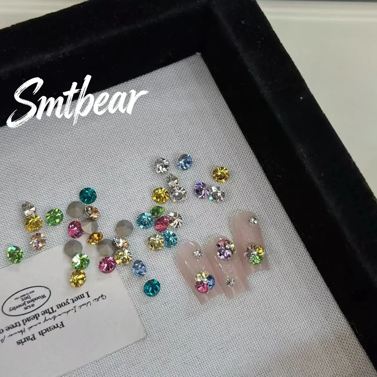 50Pcs Nail Art Jewe…