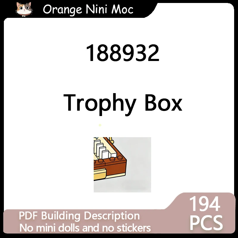 Popolare film magico modello MOC mattoni da costruzione copia della scatola dei trofei tecnologia modulare regali vacanze assemblare giocattoli per bambini vestito