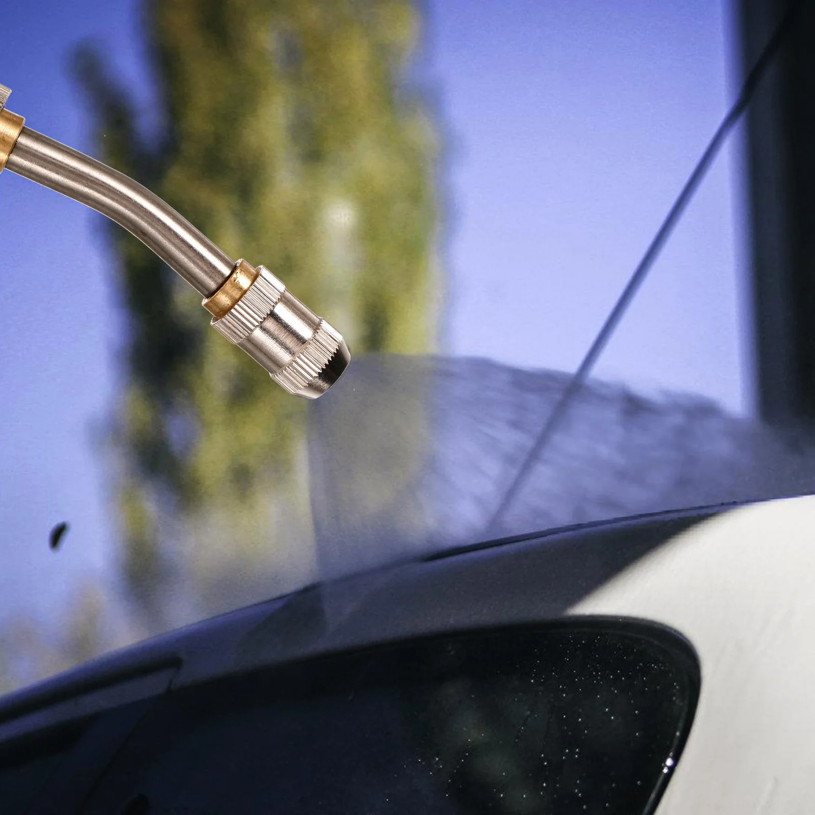 

Spray Tool Watering Nozzle High Pressure Hose Nozzle Garden Car Washing Cleaning Replacement Metal Sprayer Supplies