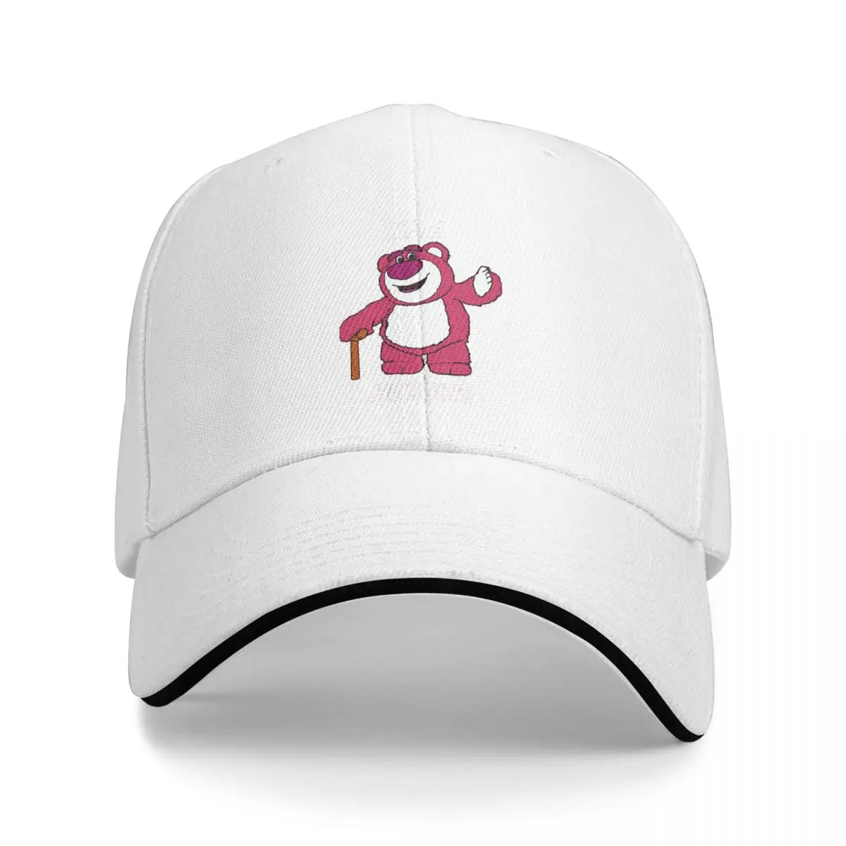 

Strawberry Bear Lotso I'm Hugger Baseball Caps High Quality Solid hat Men Women Hip Hop Snapback hat