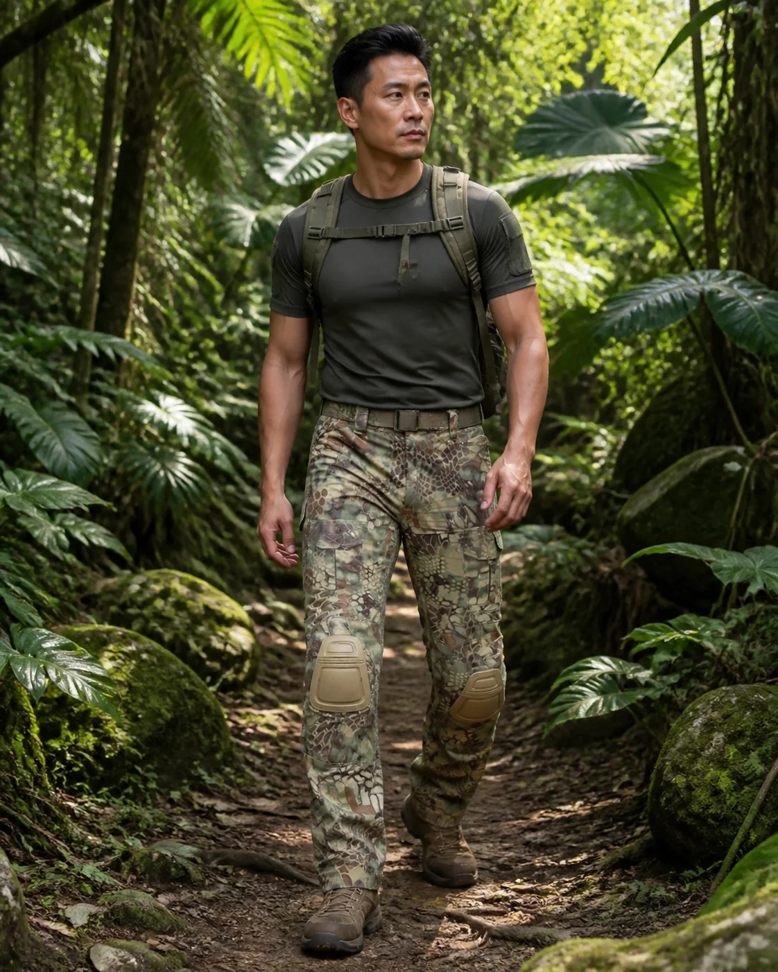 Outdoor Hunting Trousers - Тактические охотничьи брюки-карго с наколенниками для