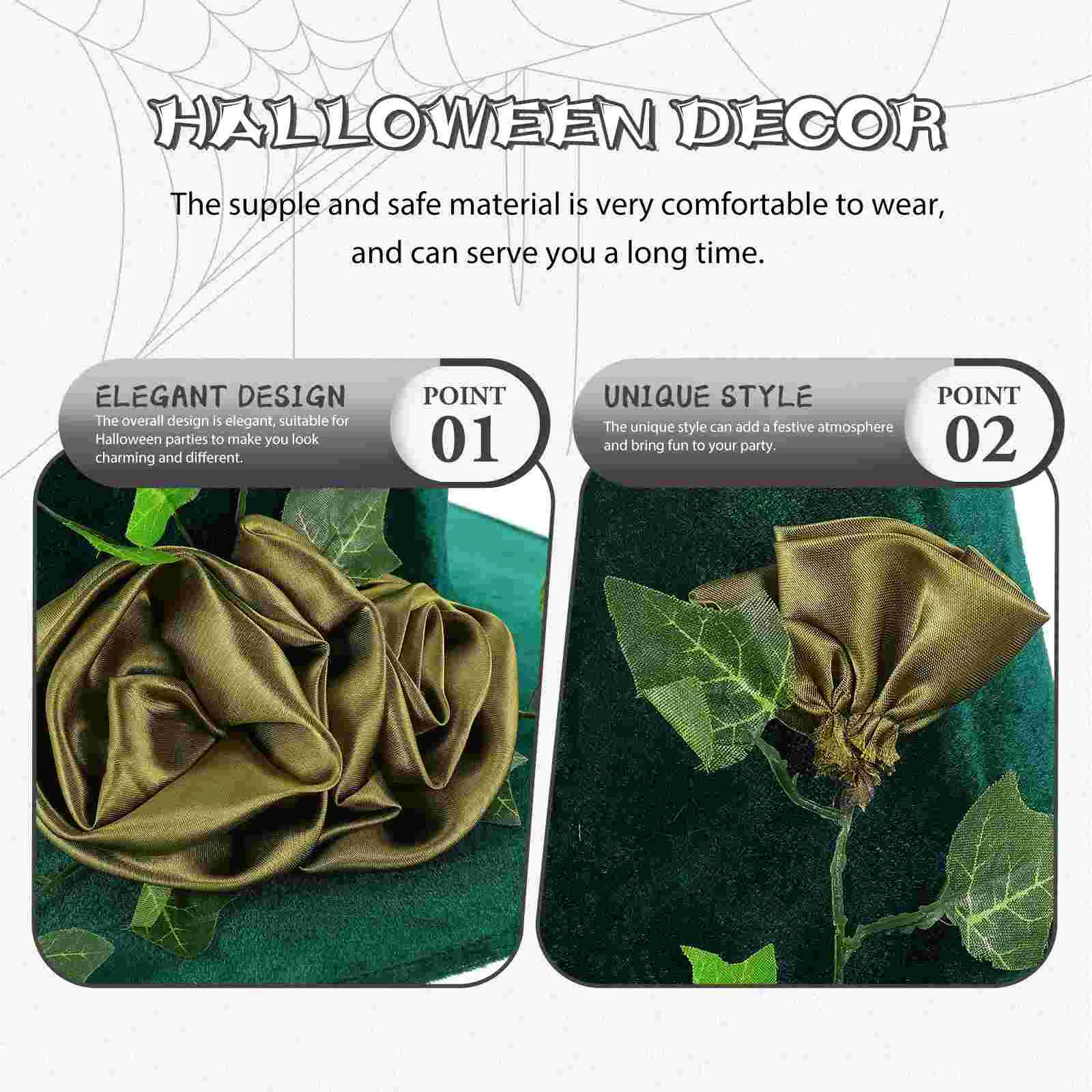 Chapeau de sorcière pour fête d'halloween, accessoire de Costume, accessoire de Cosplay à large bord, couvre-chef confortable, accessoire de décoration