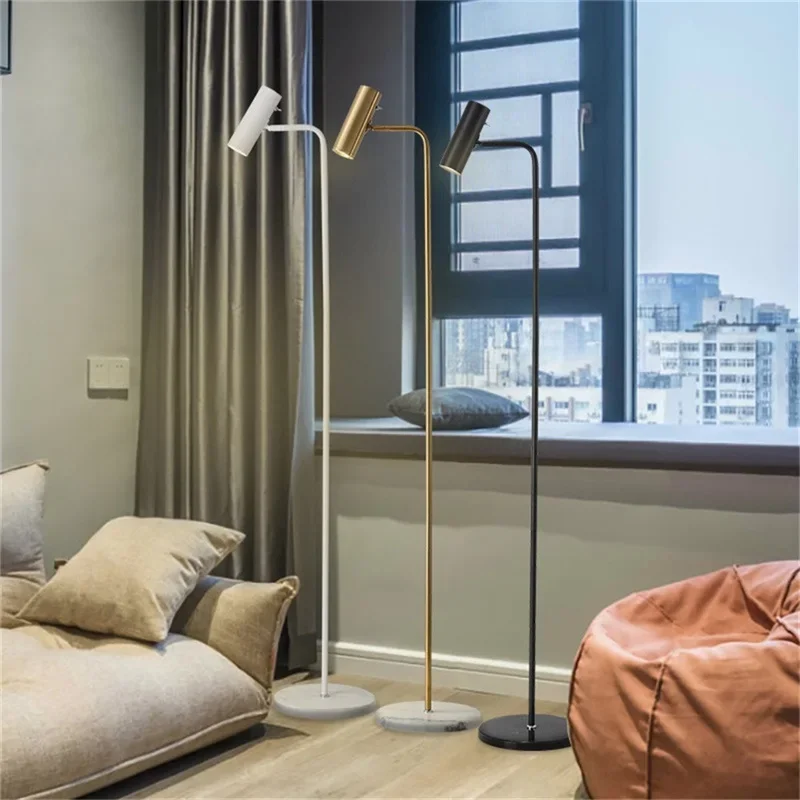 ABEL Modern Floor Lamp Simple LED Standing Lighting Marble Living Room Bedroom Decoration
