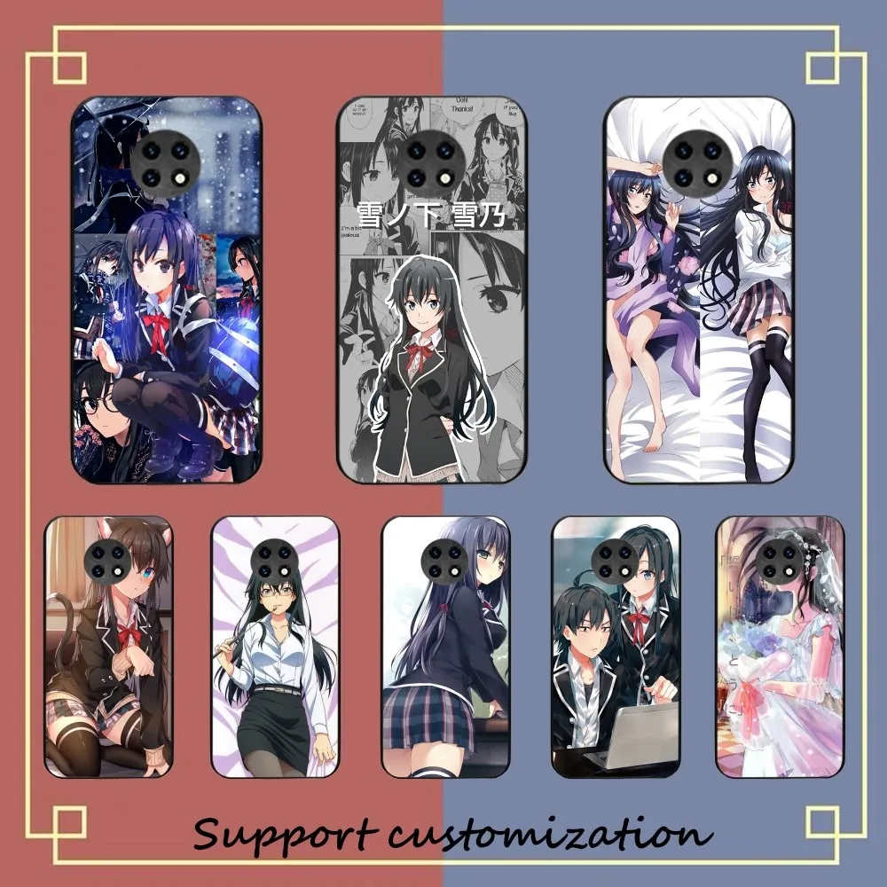 Yukinoshita Yukino OreGairu Phone Case For Samsung S 20 21 22 23 plus Ultra for Redmi Note 8 9 10 11 for Huawei Y 5 6 9