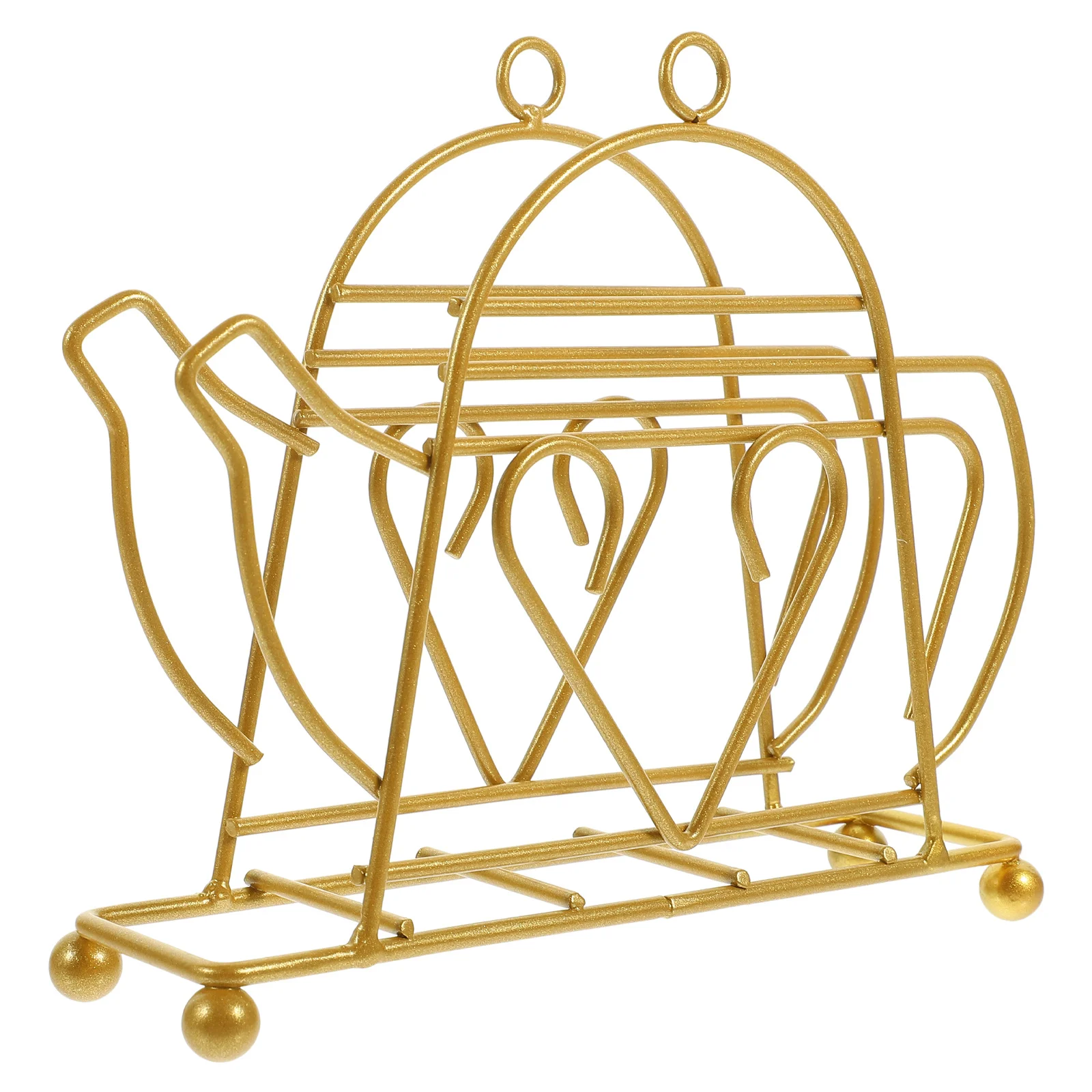 

Teapot Style Metal Paper Napkin Holder Decorative Tissue Dispenser Kitchen Dining Table Organizer Stand for Home Cafe Restaurant