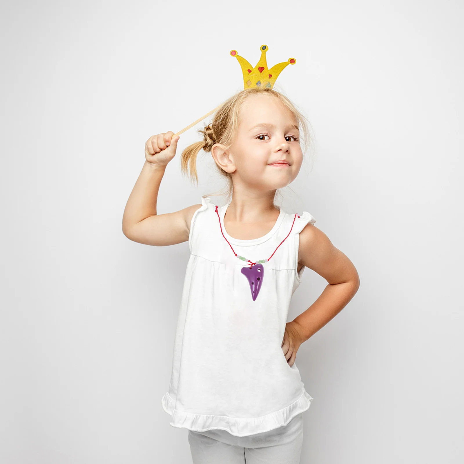 

1Set Mini Dolomite Ocarina 6 Holes Alto C Musical Instrument Easy Beginners Portable Creative Ocarina for Performance Gift