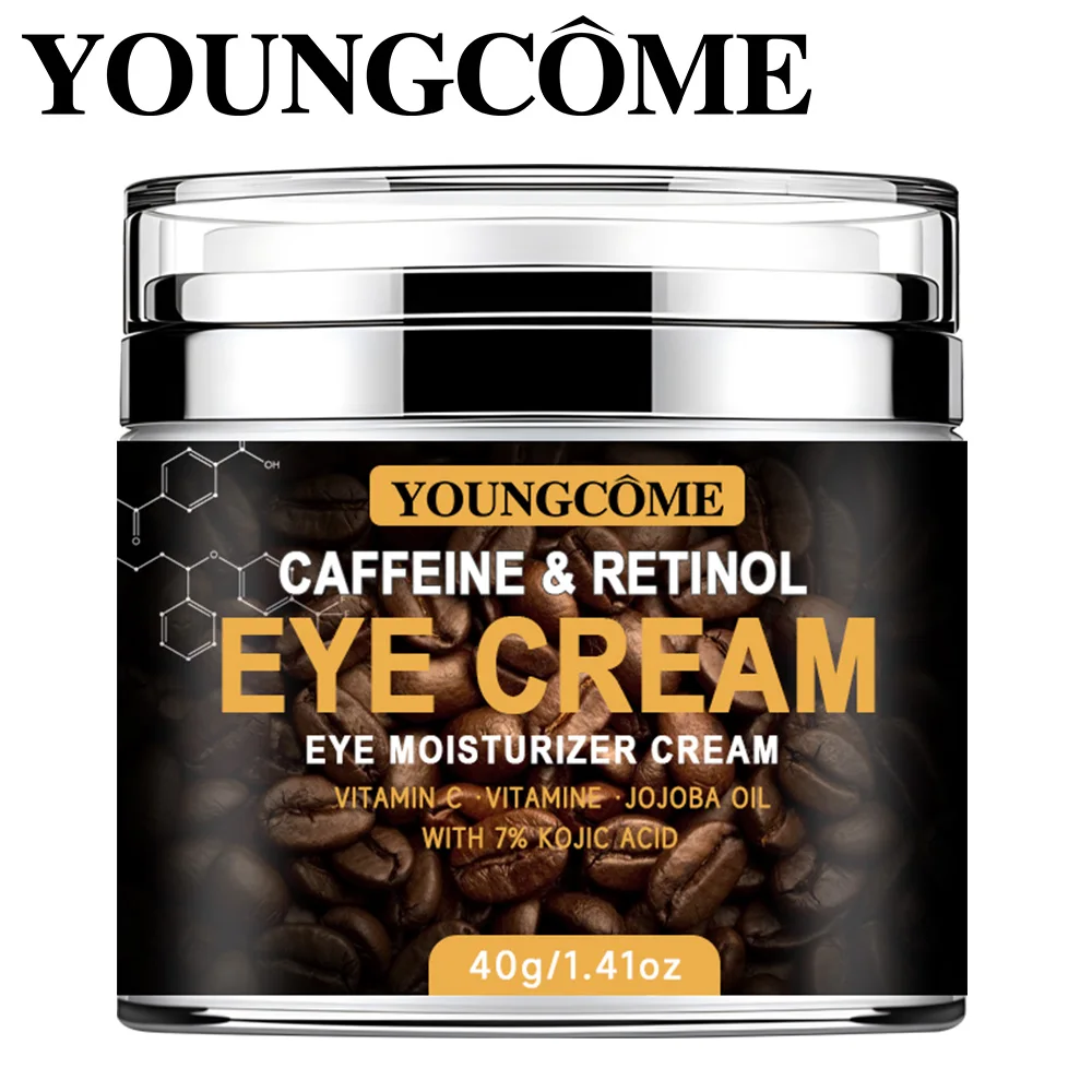 Cafeïne Oogcrème Vervagen Donkere Kringen Oogcrème Verstevigende Verwijdering Wallen Hydraterende Lichter Anti-aging Oogcrème