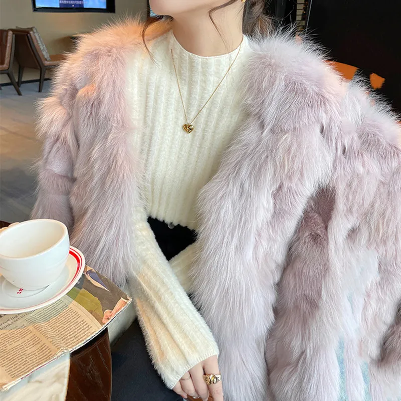 الخريف الشتاء محبوك شبه الياقة المدورة البلوز سترة المرأة فضفاضة مخطط قاع قميص عادية بسيطة مكتب جديد الأساسية القمم