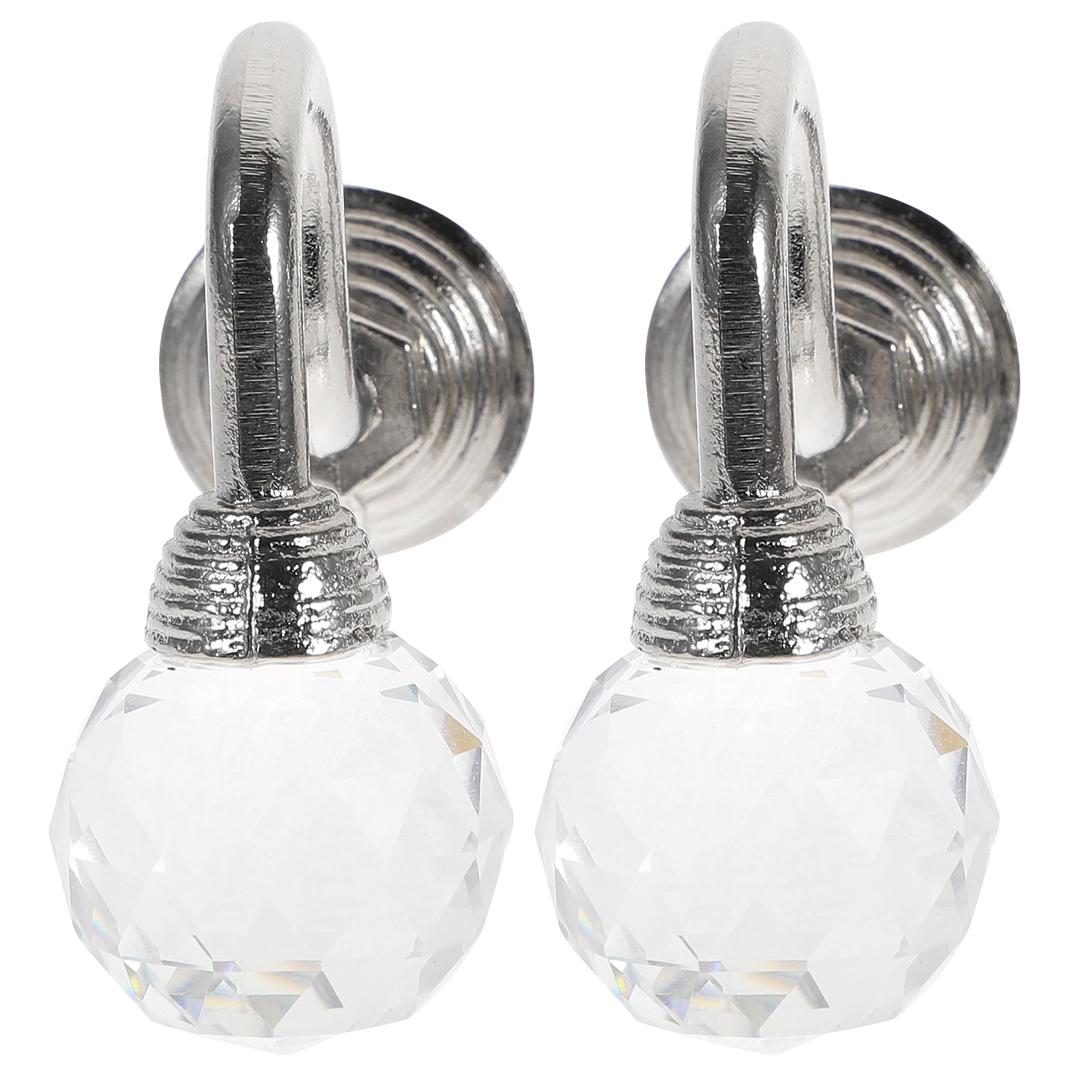 

2pcs 2 Pieces Heavy Duty Zinc Alloy Base Wall Mounted Curtain Holdbacks Wall Hook Home Curtain Holdback Hooks Decor Tassel Hook