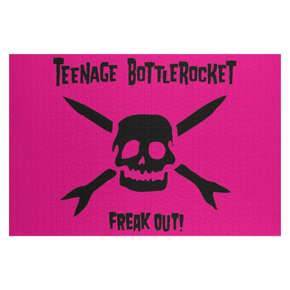 Teenage Bottlerocket Freak Out Jigsaw Puzzle Personalized For Kids Personalized Adult Wooden Personalised Toys Puzzle