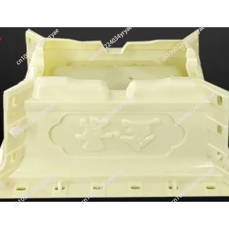 Cement flower pot mold new self-made large rectangular Daquan plastic abrasive tool thickened concrete bottom grouting