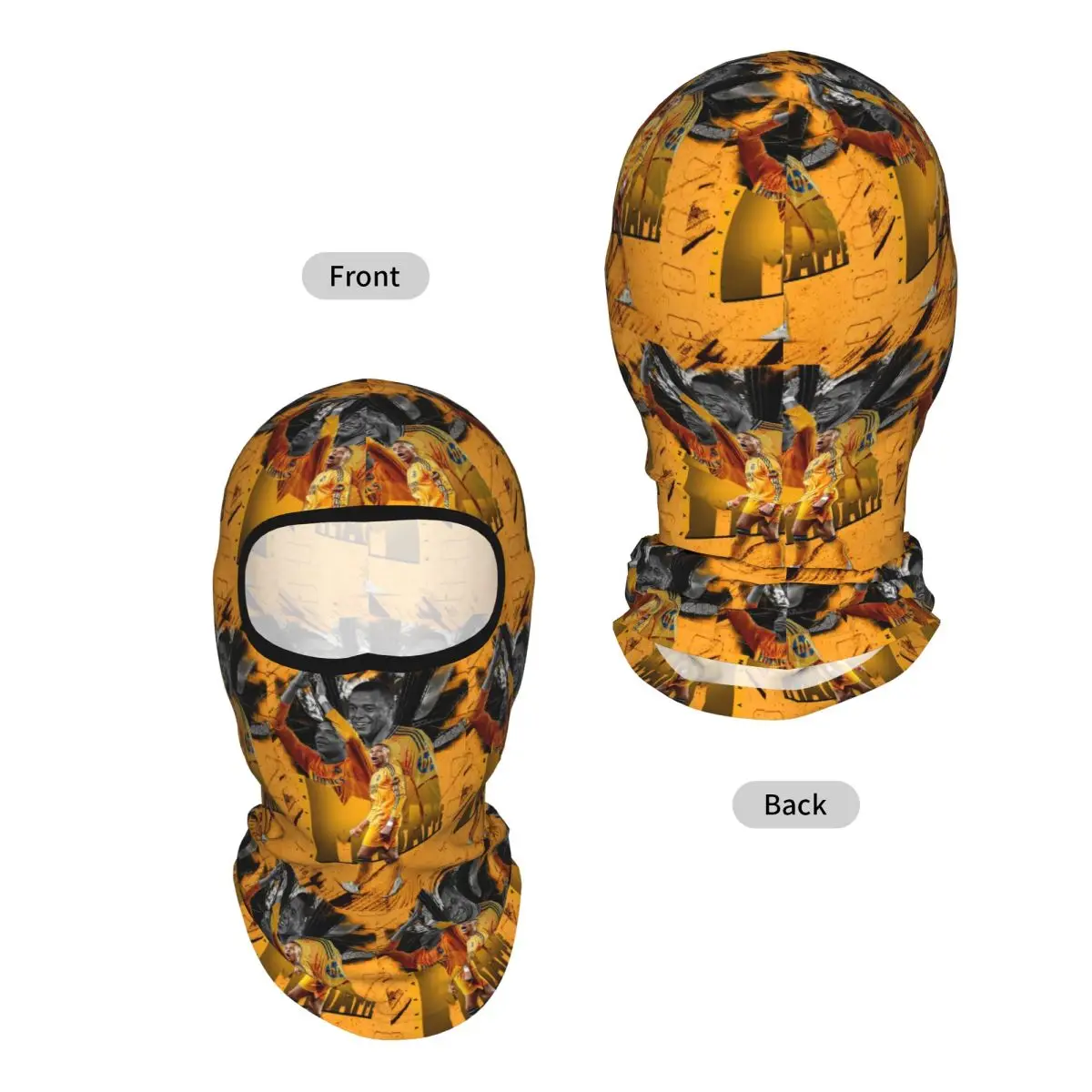 Football KM Mbappe Soccer Breathable Thin Balaclava Full Face Mask Sun Protection Neck Gaiter For Motorcycle Cycling