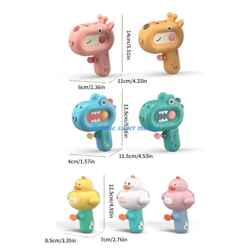 090b Innowacyjny kreskówka Water Squirter na duże odległość na letni basen plusk zabawka zabawka