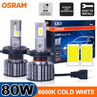 OSRAM YSZ LEDriving HL H7 H4 LED Car Headlight H1 H8 H11 9005/06 HB3 HB4 HIR2 9012 12V 6000K Super Bright White Lamps Auto Bulb