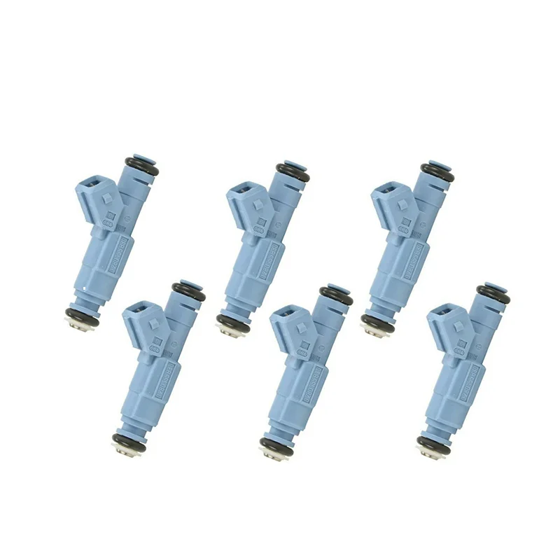 

LIFETIME WARRANTY OEM Bosch Set Of 5 Fuel Injectors For 1999-06 Volvo 2.3L 2.5L
