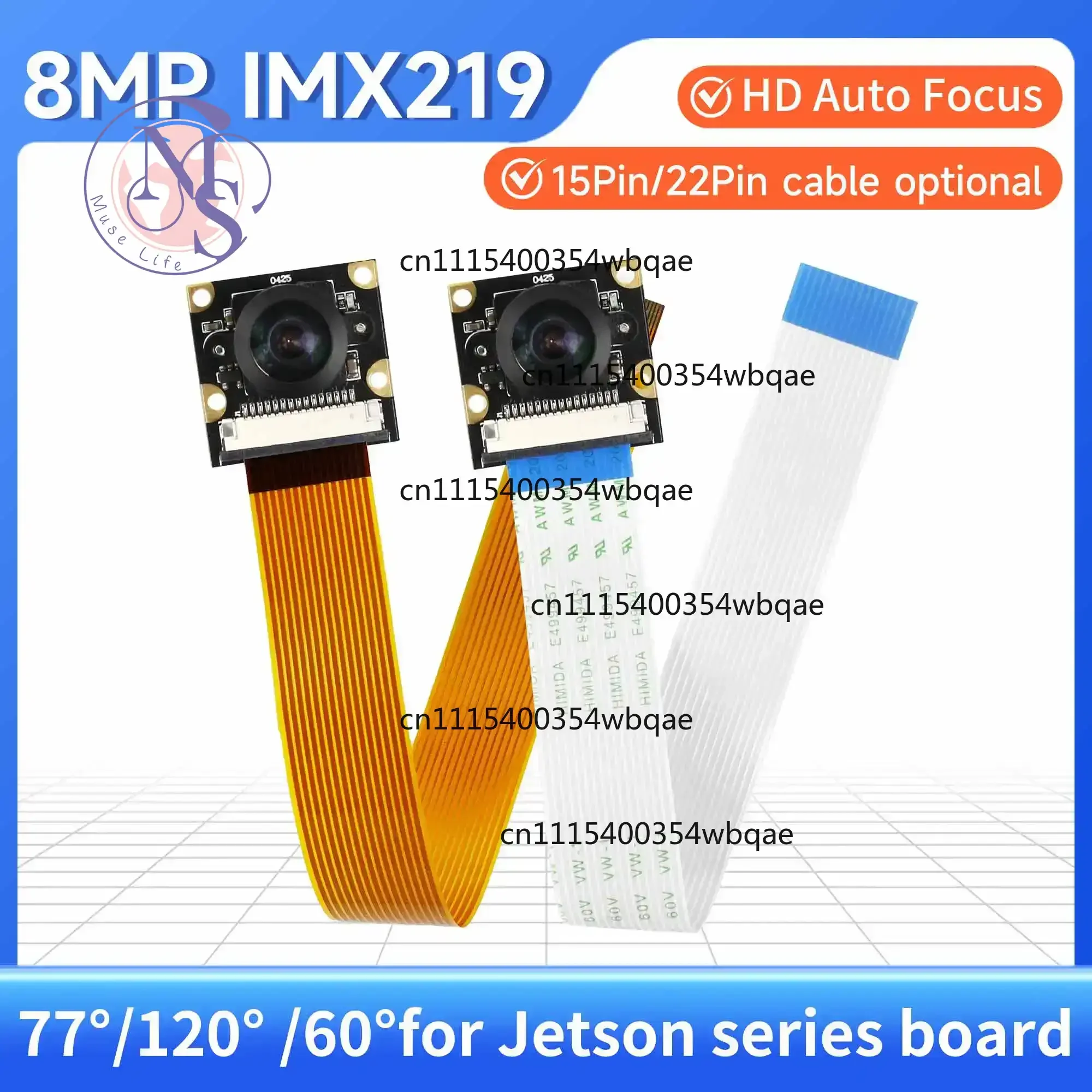 ZOCI-FOR-IMX219 8MP CSI Camera Module, Replacement Parts