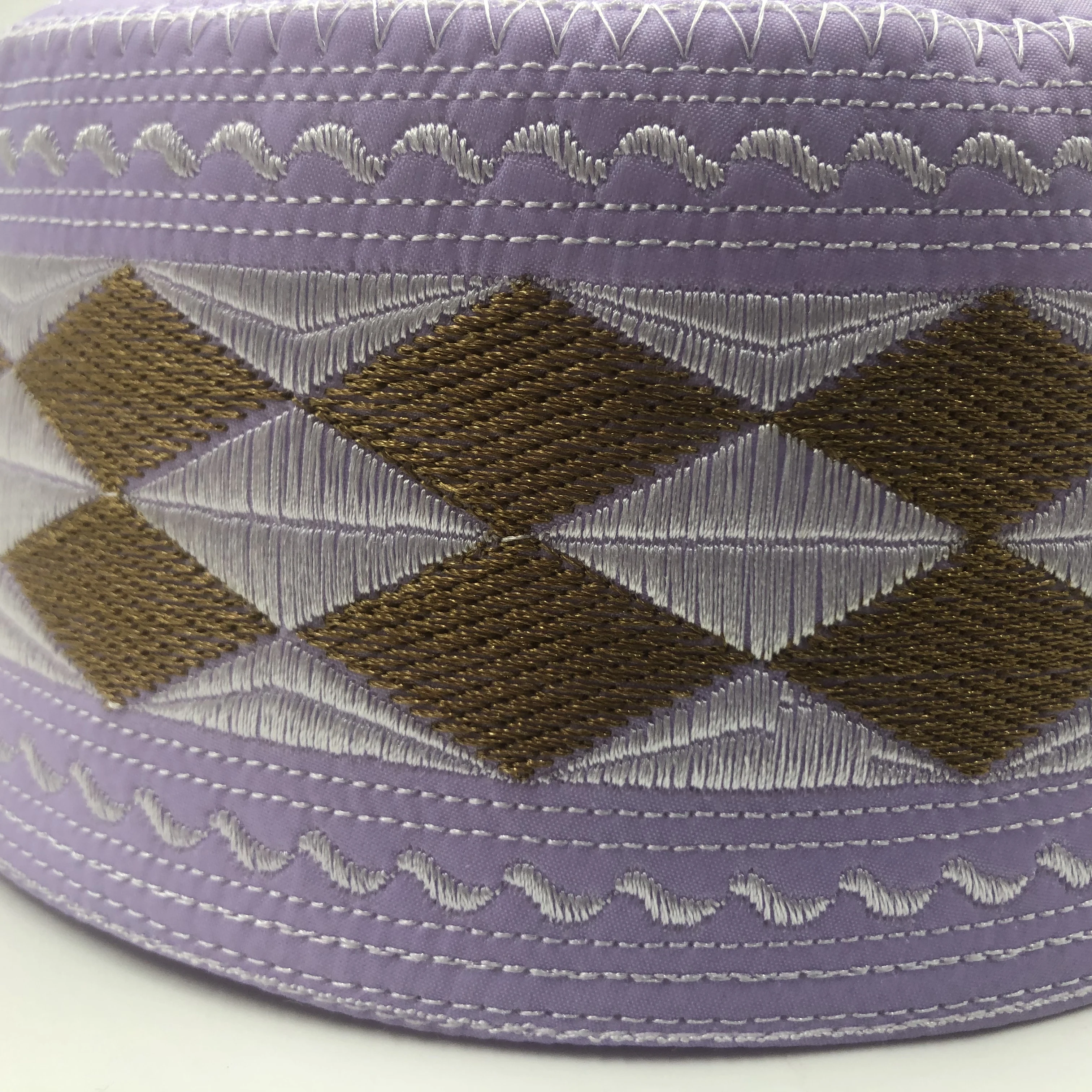 Gorros musulmanes para hombres Colthing envío gratuito sombrero de oración Kufi islámico Kippah Hijab Arabia Saudita diademas judías bordado 03432