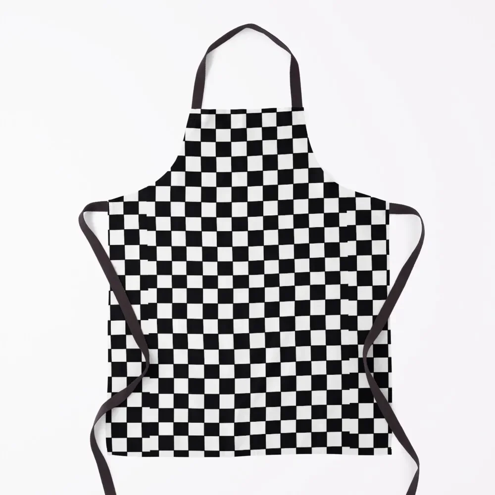 Checkered Apron Kitchen Supplies Idea Goods painting Chef Accessory bib Apron