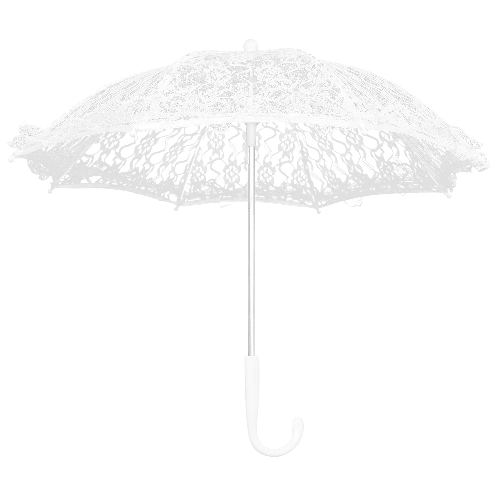 

Delicate Lace Parasol Umbrella Bridal Wedding Decoration Vintage Elegant Craft Festival Party Prop Cosplay Masquerade Tea